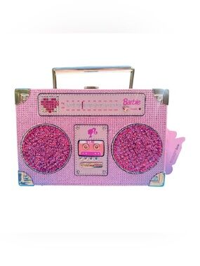 NWT Aldo X Barbie Crystal Boombox Crossbody Bag | Barbiecore Y2K Collector Piece
